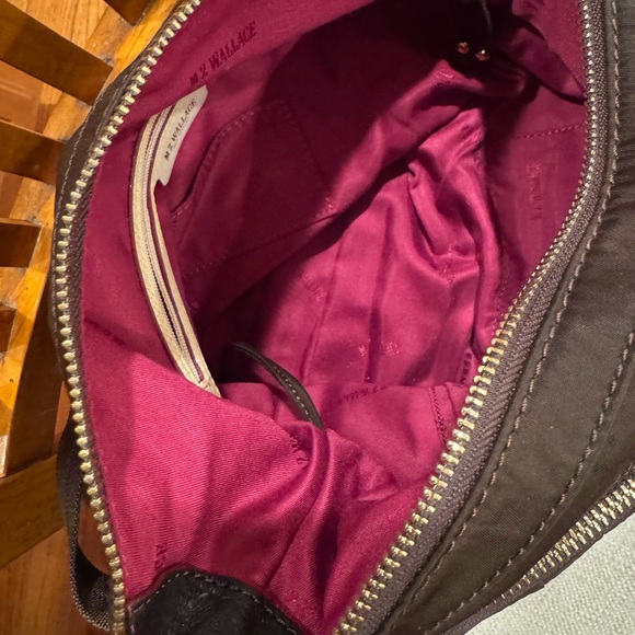 MZ Wallace Brown Bag with Gold Zipper - Picture 5 of 9